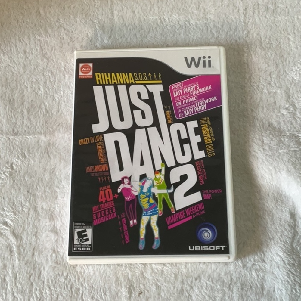 Just Dance 2 for Wii - Black Cover